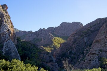 On a warm Sunday, we went to Malibu Creek State Park, nestled in the Santa Monica Mountains just over a ridge from the Pacific Ocean near Calabasas