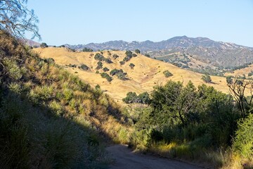 On a warm Sunday, we went to Malibu Creek State Park, nestled in the Santa Monica Mountains just over a ridge from the Pacific Ocean near Calabasas