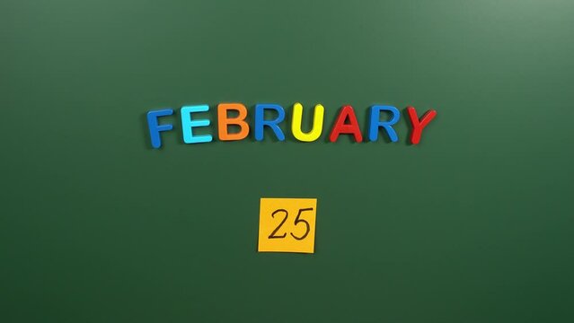 25Th February
