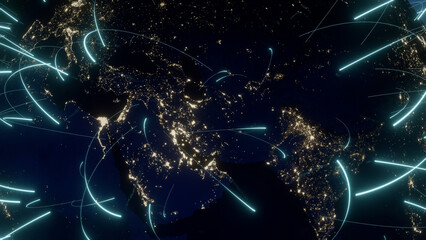 地球とサイバー