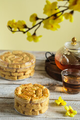 kastangel, cheese cookies in jal. cookies for hari raya, ramadhan