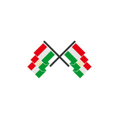 Tajikistan flags icon set, Tajikistan independence day icon set vector sign symbol