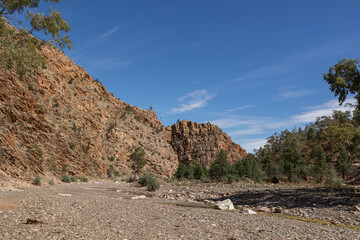 dry river bed