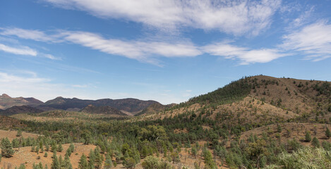 landscape in the mountains