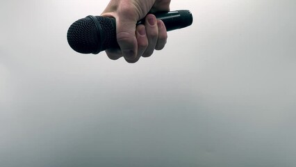 Drop the Mic - White Male Dropping the Microphone