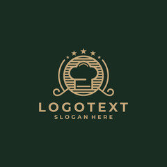 restaurant logo design template