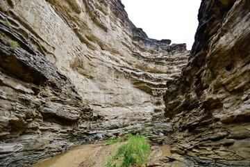 Obraz premium The Mysterious Grand Canyon of Tianshan Mountains