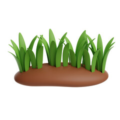 grass 3d illustration