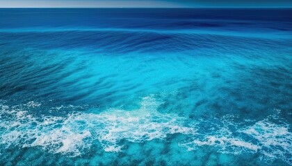 Fototapeta premium blue sea and sky Generative Ai