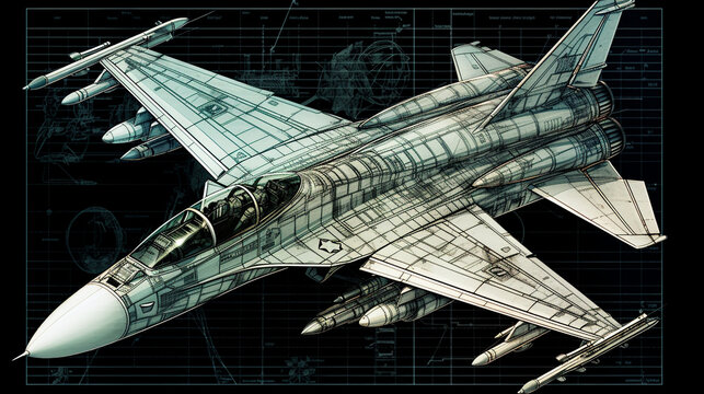 fighter jet drawing, figher jet model