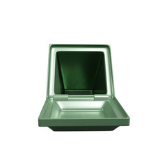 Rubbish bin, trash can 3D illustration, icon, Several View Pack Render, HD, Premium Quality, Alpha Background, PSD Format