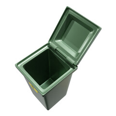 Rubbish bin, trash can 3D illustration, icon, Several View Pack Render, HD, Premium Quality, Alpha Background, PSD Format