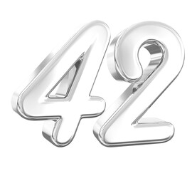 42 Silver Number 