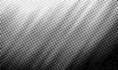 Abstract vector grunge halftone distorted shapes background banner