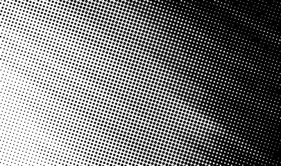 Abstract vector grunge halftone distorted shapes background banner