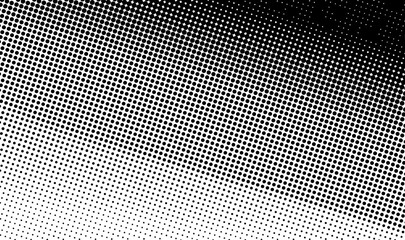 Abstract vector grunge halftone distorted shapes background banner