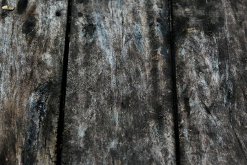 old patterned wooden table
