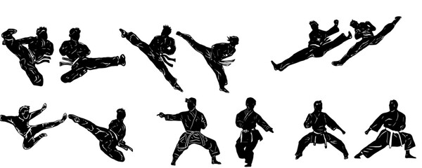 karate icon bundle