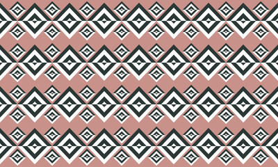 Ikat ethnic vector abstract beautiful art. Ikat seamless pattern for background,fabric,wrapping,clothing,wallpaper,Batik,carpet,embroidery style.	