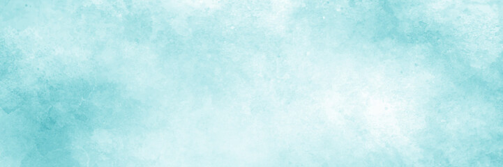 Blue grunge wall cement panorama view 