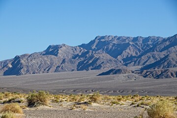 Mountains of the Panamint Range rise above Death Valley as we drove through Stovepipe Wells