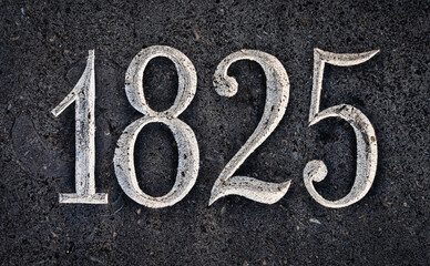 1825 Jahreszahl