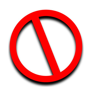 no sign