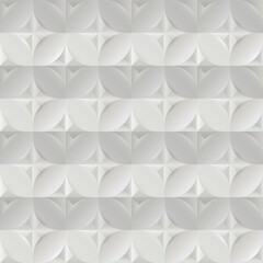 Stylish Retro Pattern. Vector seamless background