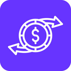Vector Design Money Transfer Icon Style