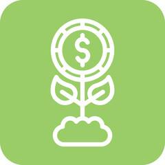 Vector Design Investment Icon Style