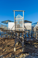 Cabanes sur pilotis