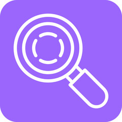 Vector Design Research Icon Style