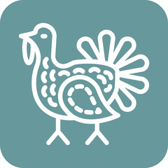 Vector Design Turkey Icon Style