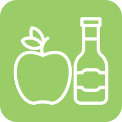 Vector Design Cider Icon Style