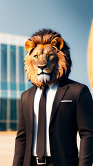 Lion_AI_Corporate_Business_Attire 