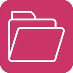 Vector Design Folder Icon Style