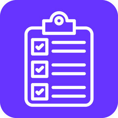 Vector Design Clipboard Icon Style