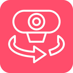 Vector Design 3d Camera Icon Style