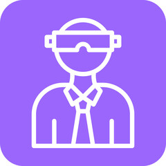 Vector Design Virtual Reality Icon Style