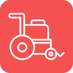 Vector Design Wheelchair Icon Style