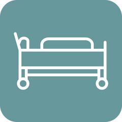 Vector Design Stretcher Icon Style