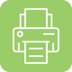 Vector Design Printer Icon Style