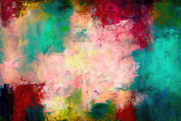 Obraz na płótnie Canvas Abstract Painting Background. oil on canvas. brushstrokes