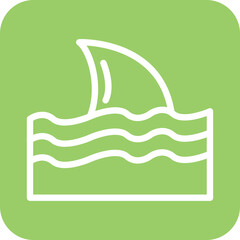 Vector Design Fins Icon Style