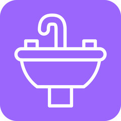 Vector Design Sink Icon Style