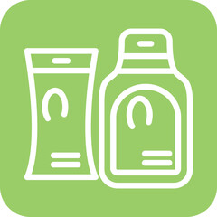 Vector Design Shampoo Hair Icon Style