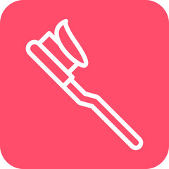 Vector Design Brushing Icon Style