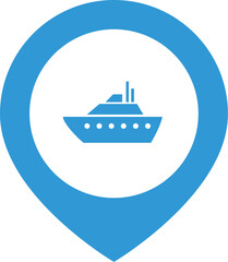 Obraz premium Map pointer