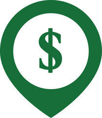 Fototapeta premium Map pointer