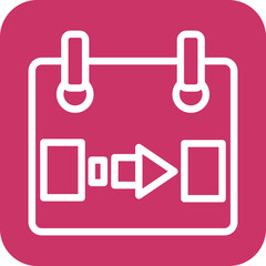 Vector Design Tomorrow Icon Style